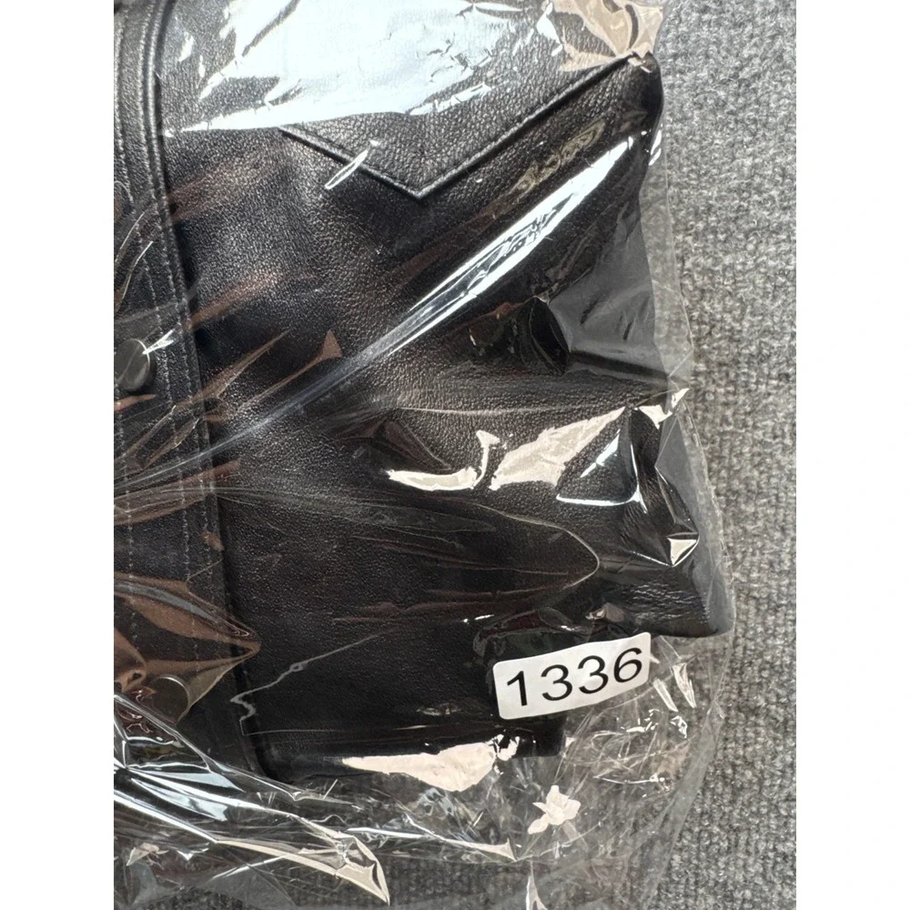 THEPERFEXT leather shirt